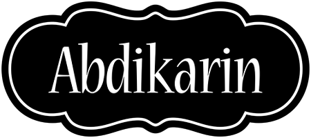 Abdikarin welcome logo