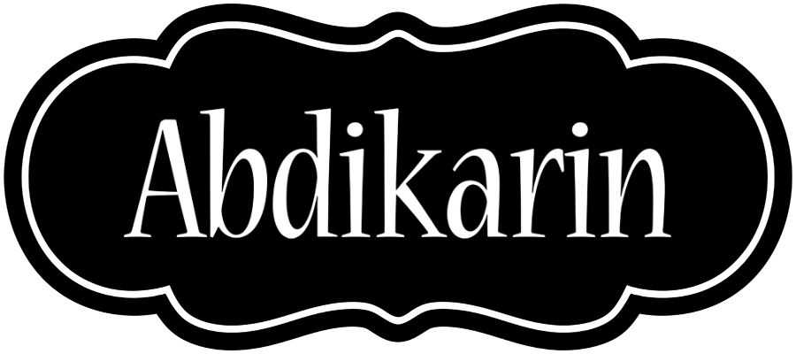 Abdikarin welcome logo