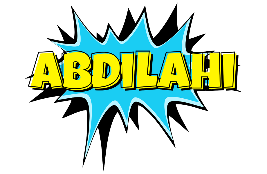 Abdilahi amazing logo