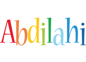 Abdilahi birthday logo