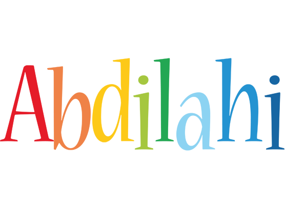 Abdilahi birthday logo