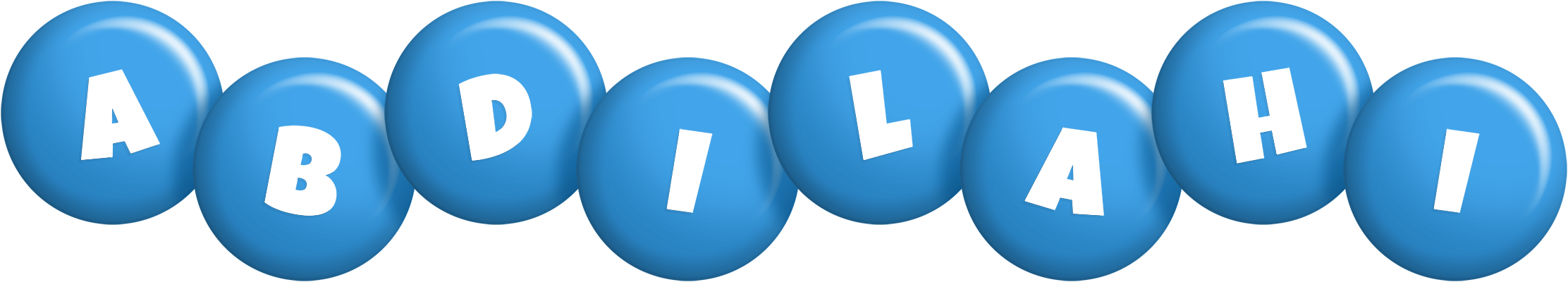 Abdilahi candy-blue logo