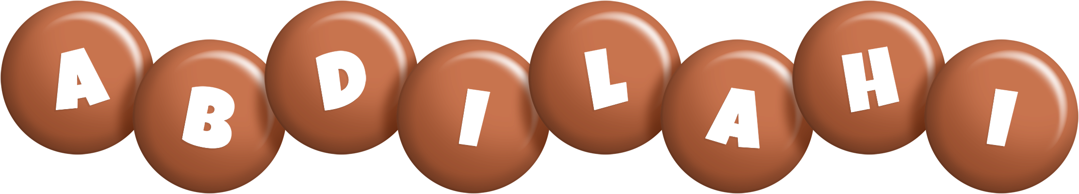 Abdilahi candy-brown logo