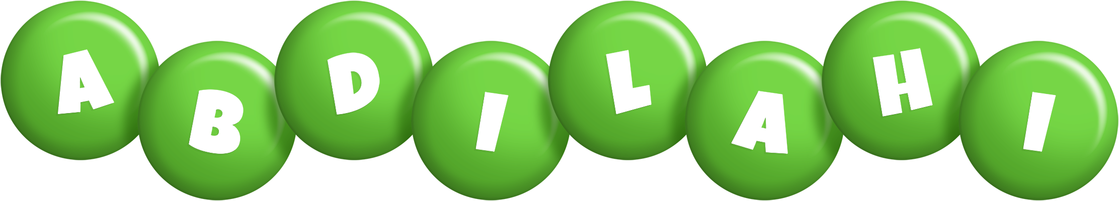 Abdilahi candy-green logo