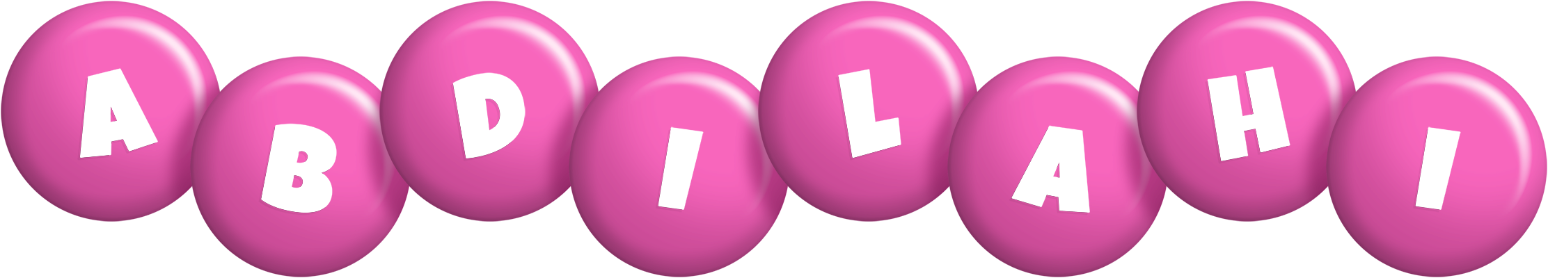 Abdilahi candy-pink logo