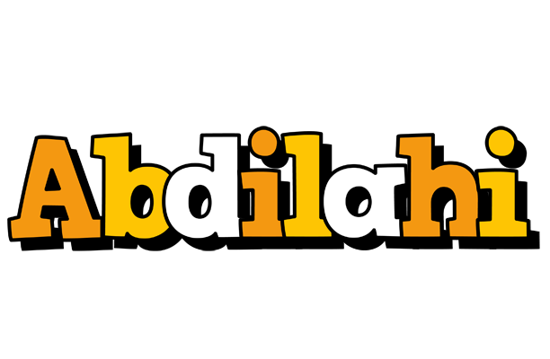 Abdilahi cartoon logo