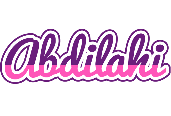 Abdilahi cheerful logo