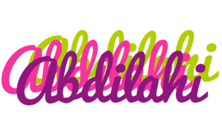 Abdilahi flowers logo