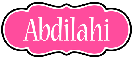 Abdilahi invitation logo