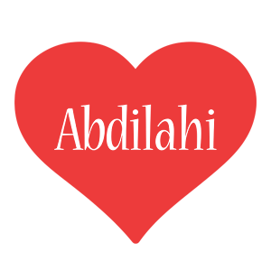 Abdilahi love logo