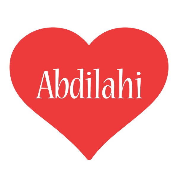 Abdilahi love logo