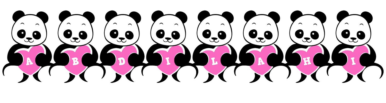 Abdilahi love-panda logo