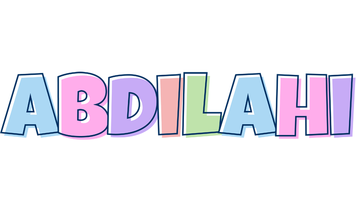 Abdilahi pastel logo