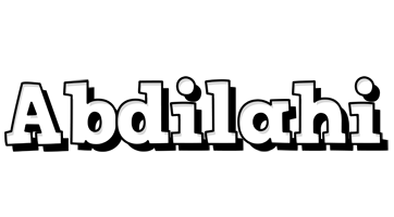 Abdilahi snowing logo