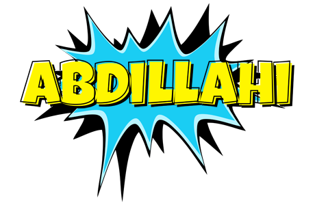 Abdillahi amazing logo