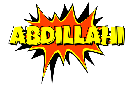 Abdillahi bazinga logo