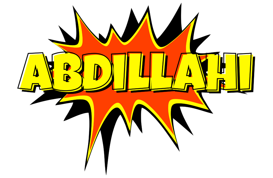 Abdillahi bazinga logo