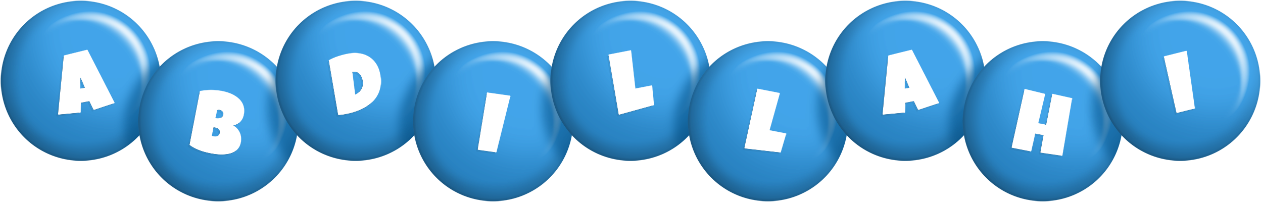 Abdillahi candy-blue logo