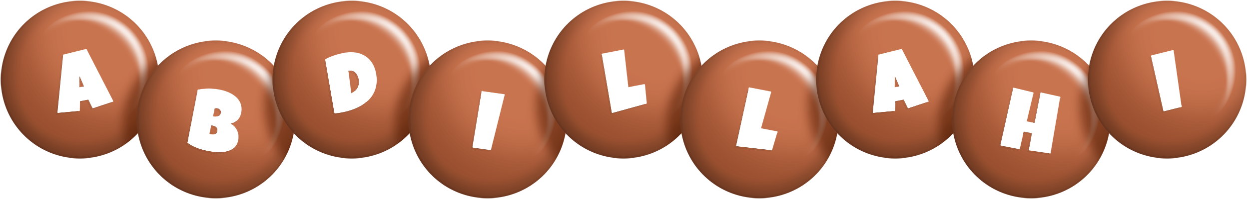 Abdillahi candy-brown logo