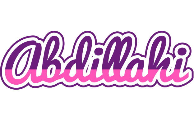 Abdillahi cheerful logo