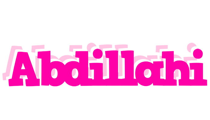 Abdillahi dancing logo
