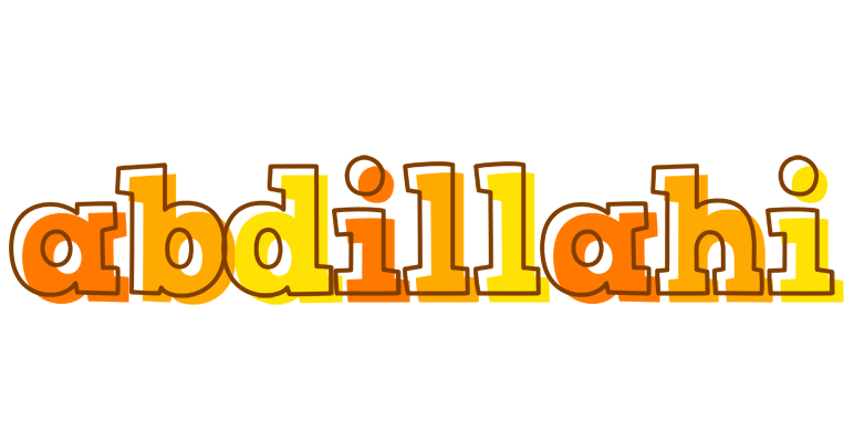 Abdillahi desert logo