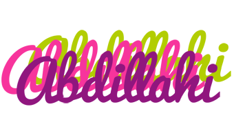 Abdillahi flowers logo