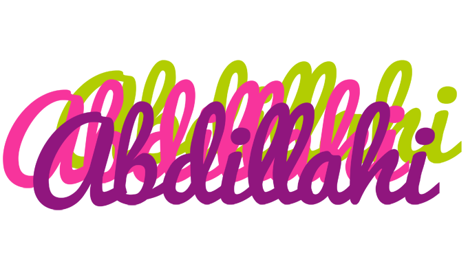 Abdillahi flowers logo