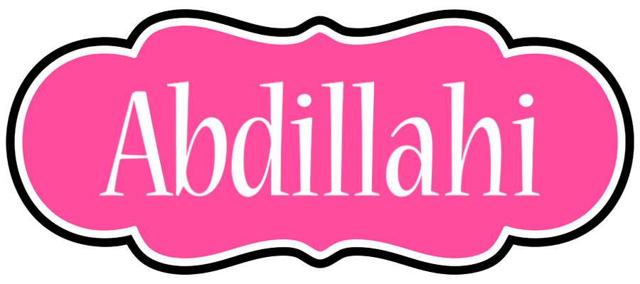 Abdillahi invitation logo