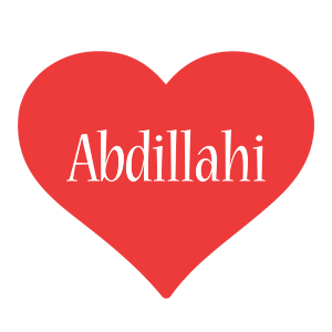 Abdillahi love logo