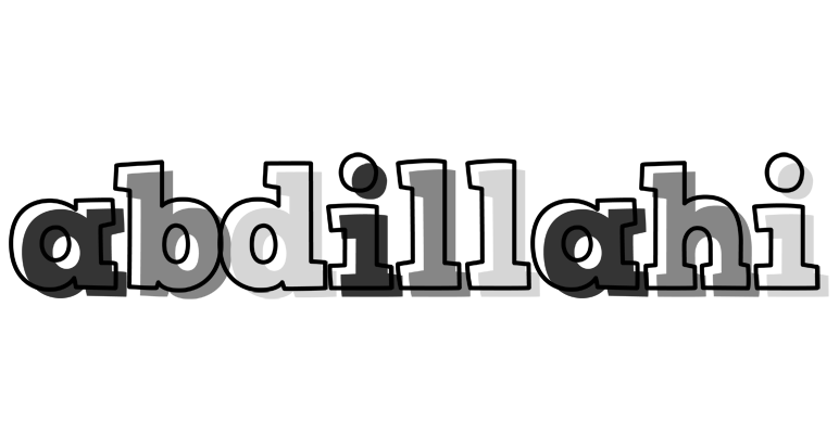 Abdillahi night logo