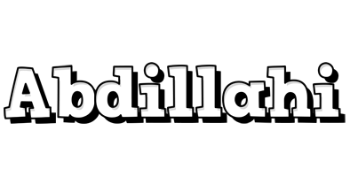 Abdillahi snowing logo