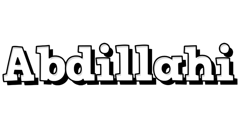 Abdillahi snowing logo