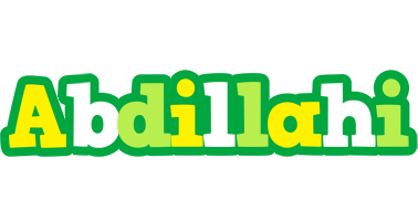 Abdillahi soccer logo