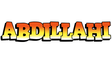 Abdillahi sunset logo