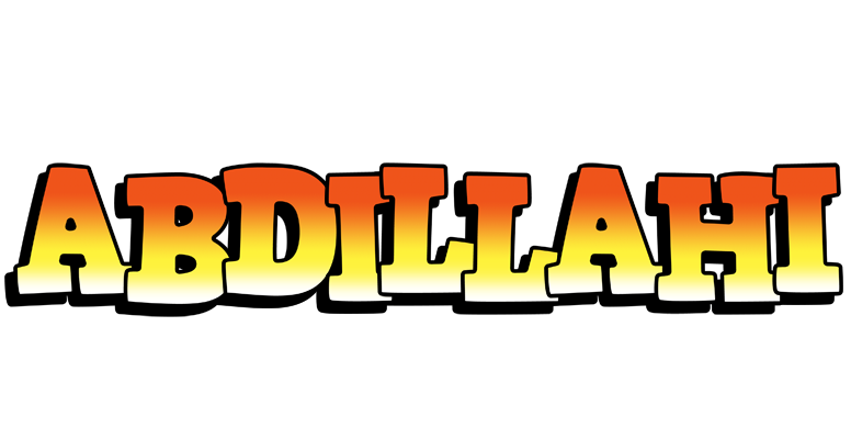 Abdillahi sunset logo