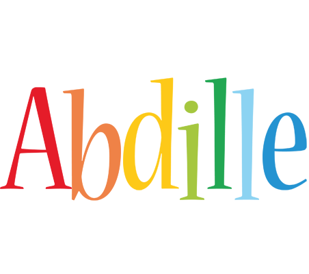 Abdille birthday logo