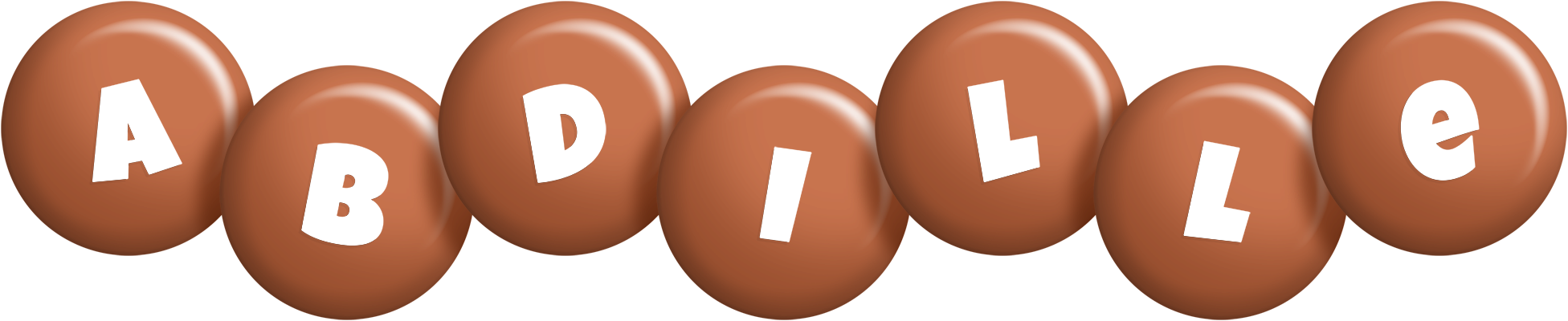 Abdille candy-brown logo