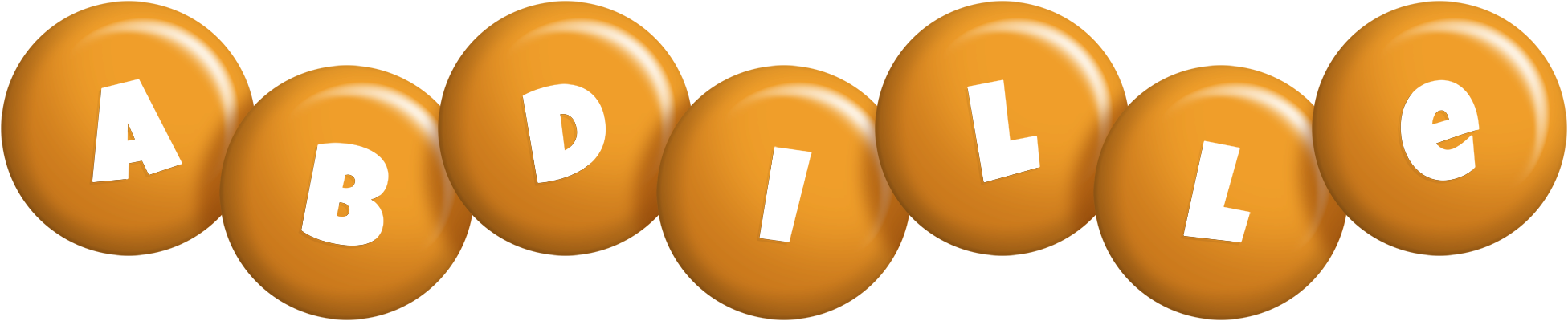 Abdille candy-orange logo