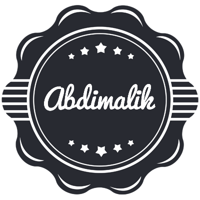 Abdimalik badge logo