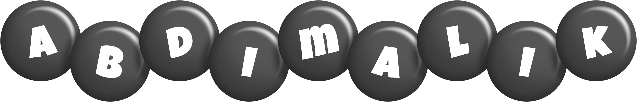 Abdimalik candy-black logo