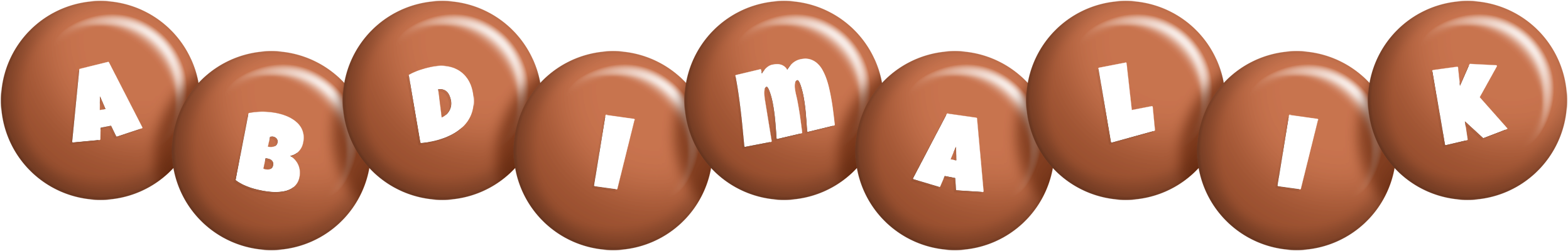 Abdimalik candy-brown logo