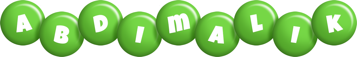 Abdimalik candy-green logo