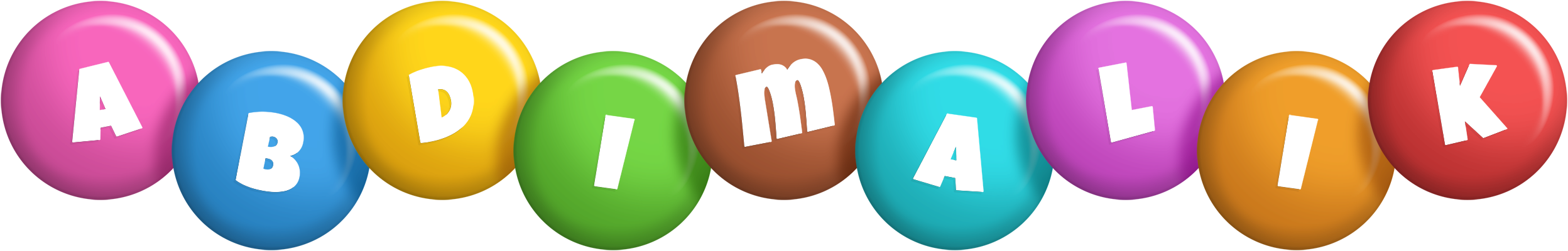 Abdimalik candy logo