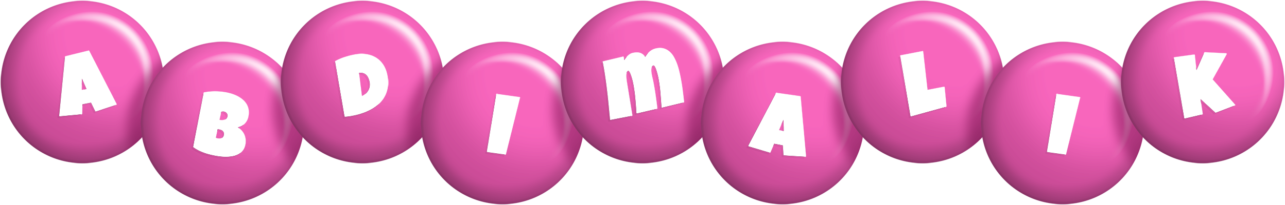 Abdimalik candy-pink logo