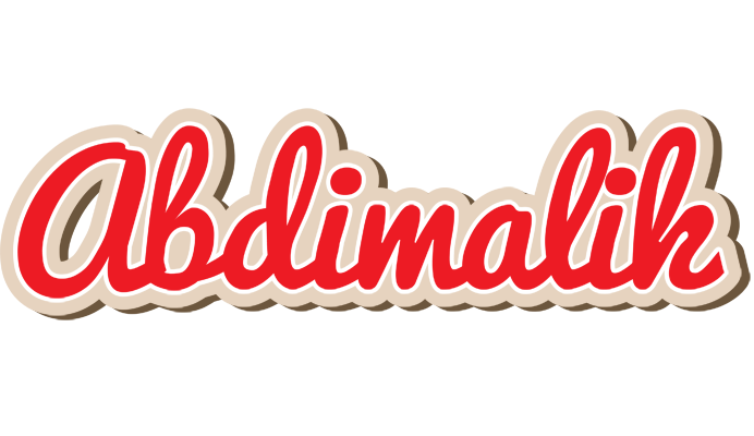 Abdimalik chocolate logo