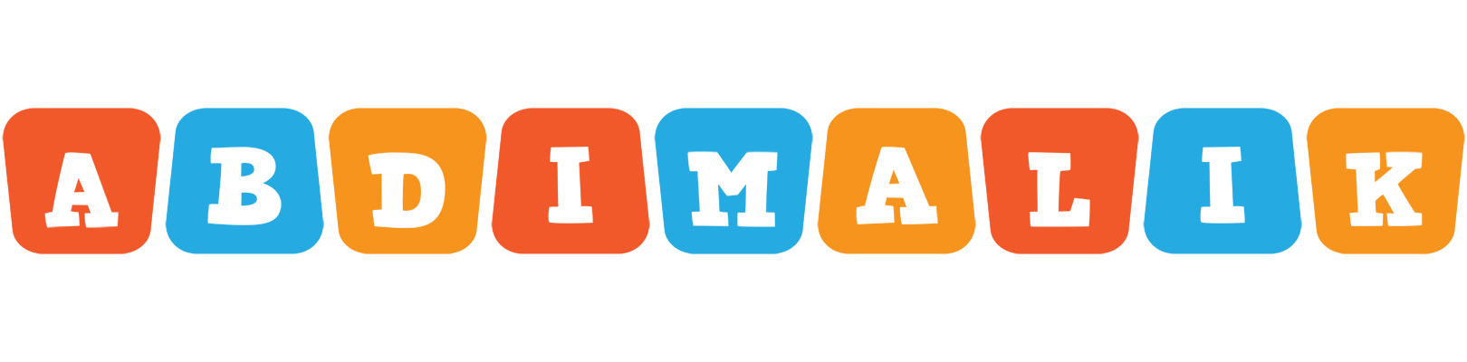 Abdimalik comics logo