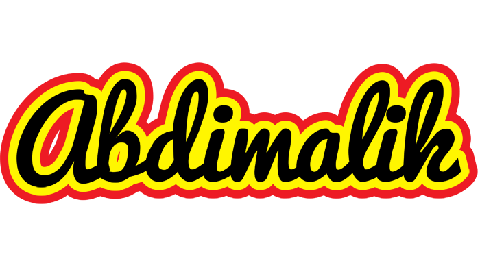 Abdimalik flaming logo