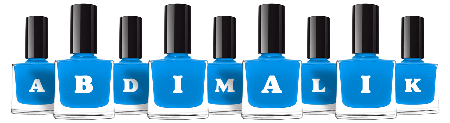 Abdimalik glossy logo