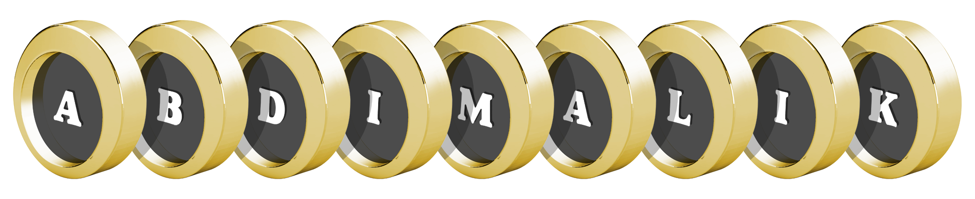Abdimalik gold logo